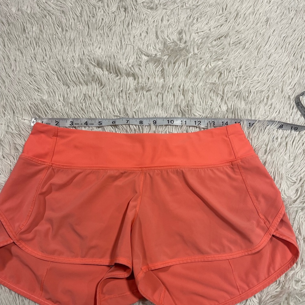 Lululemon" Speed Short - Orange - Picture 16 of 16